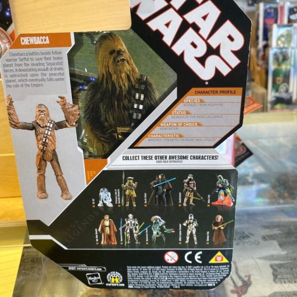 HASBRO Star Wars 30th Anniversary Chewbacca Saga Legend